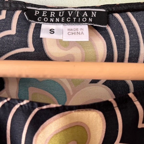 Peruvian Connection Silk Dress - Picture 3 of 13